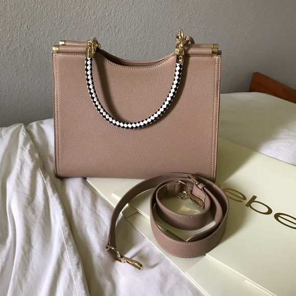 NWOT Bebe Natalie Braided Handle Bag - Picture 3 of 6